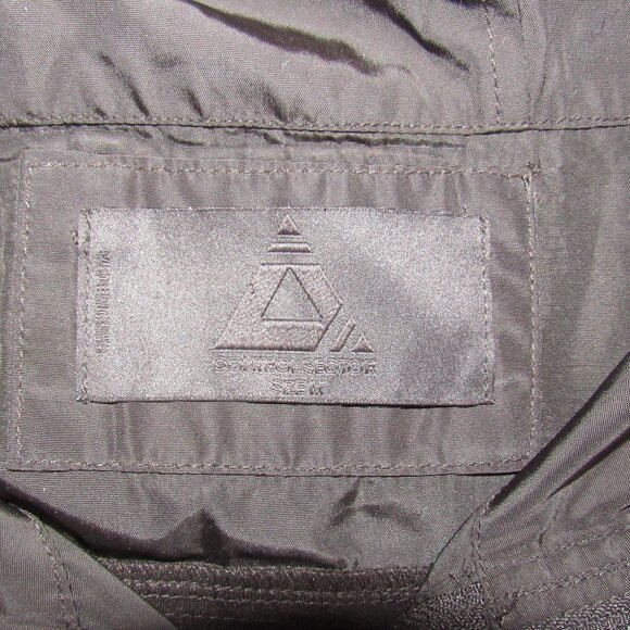 Control Sector Black Pullover Hooded Tunic Shirt Size M Front Pouch Korean Style - Picture 6 of 9